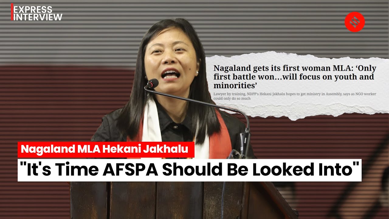 Nagaland MLA Hekani Jakhalu: "I Didn't Want To Let My Women Down ...