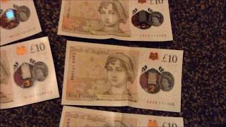 Rare £10 Notes AA Serial Number