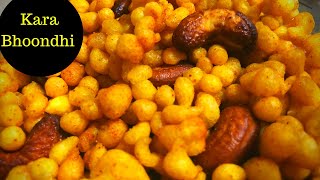 Kara Bhoondhi // Crispy Crunchy Snack //