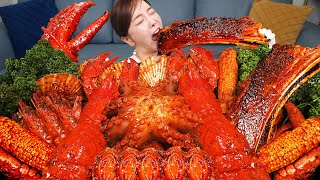 Download Mp3 랍스터 미국식 해물찜 직접 만든 씨푸드보일 우대갈비 먹방 레시피 Lobster Octopus Seafood Boil Recipe Mukbang ASMR Ssoyoung