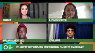 SDG Advocates Session: Intergenerational Dialogue on Climate Change with Dia Mirza