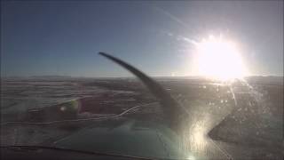 Walden Airport (33V) Landing rwy22. (Walden, CO #63 of 67)