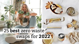 my ✨FAVORITE✨ zero waste & sustainable swaps for 2022 (that are not water bottles & straws)