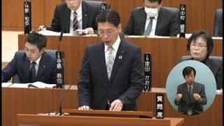 福井市議会　令和2年3月定例会　3月4日本会議（一般質問１８）菅生議員 手話通訳挿入