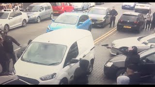 Aston, Birmingham gang shooting caught on CCTV