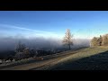 eisigkalter morgen in lütisburg tufertschwil toggenburg mit dem jodelchörli hüsliberg.