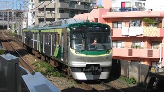 【7000系がこどもの国線へ！】東急7000系7109F   長津田検車区送り込み回送（こどもの国線臨時列車運転の為） 田園都市線 あざみ野駅通過