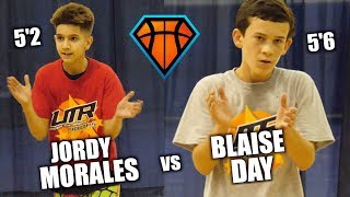 5'2 Jordy Morales \u0026 5'6 Blaise Day Get STRAIGHT BUCKETS at the Under the Radar Hoops!! | 2022 PGs