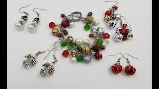 Quick , Cute and Easy Christmas Jewelry Tutorial