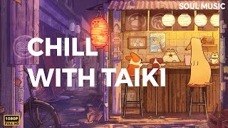 Japanese night cafe vibes ~ A lofi hip hop ~ chill with taiki