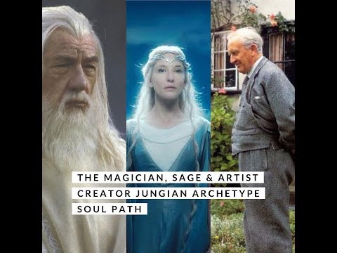 The archetype of the magician, sage and creator Tolkien Jungian