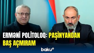 Erməni politoloqdan xəbərdarlıq: Naxçıvan dəhlizi açılmazsa...