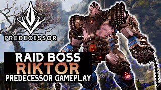 RIKTOR ROLLS THE SOLO LANE - Predecessor Gameplay