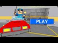 LAMBORGHINI CAR BARRY'S PRISON RUNObby New Update - All Bosses BattleAll Morphs #roblox