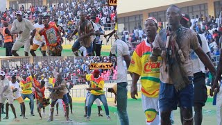 Touss de Guiro Seras qui assure l'ambiance dans le stade |Journée Ndiaye Production