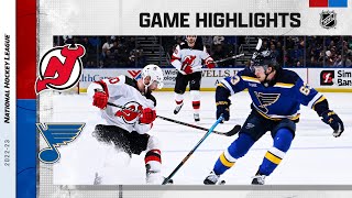 Devils @ Blues 2/16 | NHL Highlights 2023