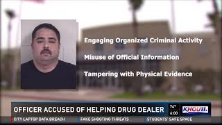 Galveston cop accused of helping drug ring