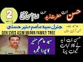 Army chief Asim munir family tree  Hasan bn zeed bn Imam Hasan as Sadat Hasani