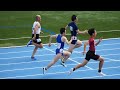 2024シーズンイン岩国　一般高校男子100m 第3組