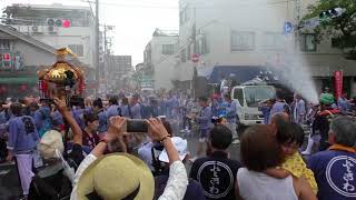 深川神明宮例大祭　　放水半端ないすー