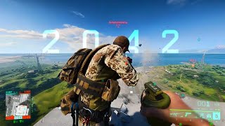 Battlefield 2042 Beta - Random Moments #1 (Riding the Rocket, Magic Elevator!)