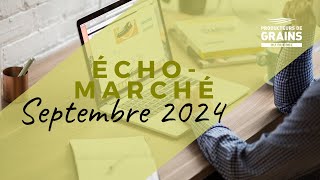 Écho-Marché - Septembre 2024