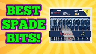 Testing Out These Bosch Daredevil Spade Bits!