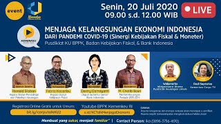 KEMENKEU CORPU TALK EP. 10 - Menjaga Kelangsungan Ekonomi Indonesia dari Pandemi Covid-19