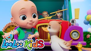 The Wheels On The Bus - KIDS Songs Fun Mix - LooLoo Kids Nursery Rhymes