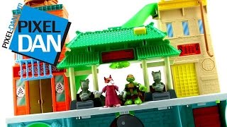 Teenage Mutant Ninja Turtles Half-Shell Heroes Super Sewer HQ Playset Video Review