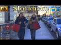 Sweden: Central Stockholm 4K Walk