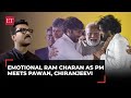 PM Modi shares warm moment with Pawan Kalyan, Chiranjeevi; Ram Charan gets emotional