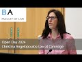 Law at Cambridge: Dr Christina Angelopoulos (Law Open Day 2024)