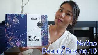 Notino Beauty Box no. 10 Unboxing | Staycation