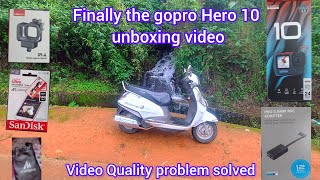 ನನ್ನ ಜೀವನದಲ್ಲಿ costly camera ಇದೇ ನೋಡಿ.Gopro hero 10 black and unboxing its extra accessories .