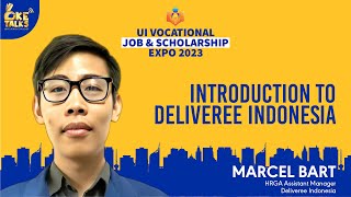 Marcel Bart - Introduction to Deliveree Indonesia - UI Voc Expo 2023