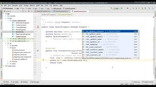 21 Android tutorial 2018 21 SQLite Update a Database