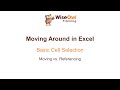 Excel VBA Online Course - 2.1.5 Moving vs Referencing