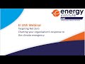 EI LIVE free webinar | Targeting Net Zero