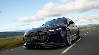 Purple Thunder - Audi RS6's Epic Exhaust Sound!