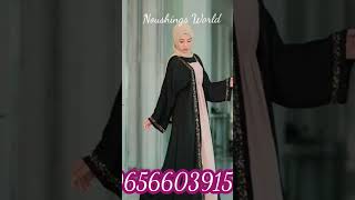 Branded black abaya #fashion #ന്യൂ #സിമ്പിൾ ബ്ലാക്ക് അബായ