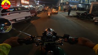 ರಾತ್ರಿ ಹೊತ್ತಲ್ಲಿ, ರಾಯಲ್ ಎನ್ಫೀಲ್ಡ್  ಜೊತೇಲಿ | Finally an Night ride #coorg #viral #royalenfield