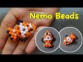 Tutorial Gantungan Kunci Manik Manik Ikan Badut // DIY // How to Make Clown Fish Beads Keychain