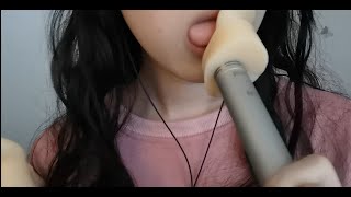 【 S ASMR coconut椰~】no talking no picture👄deep mouth sounds深层口腔音 舌头搅动