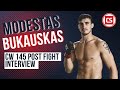 Modestas Bukauskas Cage Warriors 145 Post Fight Interview