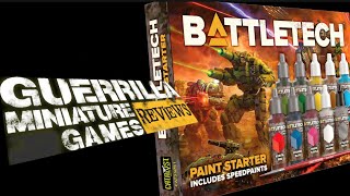 GMG Reviews - The Battletech Starter Paint Set by Catalyst Game Labs and Army Painter