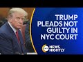 Former President Trump Pleads Not Guilty in NYC Court: Says it's ‘SURREAL’ | EWTN News Nightly