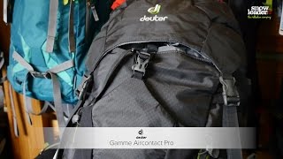 Deuter : Gamme Aircontact Pro - Sac à dos randonnée - Snowleader.com