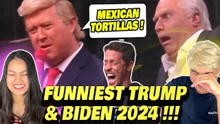 The Best Of BIDEN & TRUMP with ‪@KillTony‬ Adam Ray, Shane Gillis | ASIANS REACTION