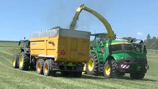 Sklizeň Jeteliny 2023 s John Deere 9700i